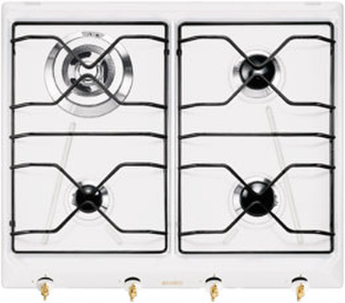 Smeg SRV864B Tabletop White hob