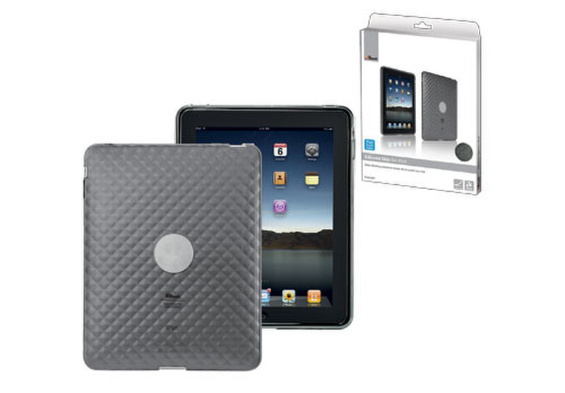 Trust Silicone Skin for iPad1 - transparent grey Grey,Transparent