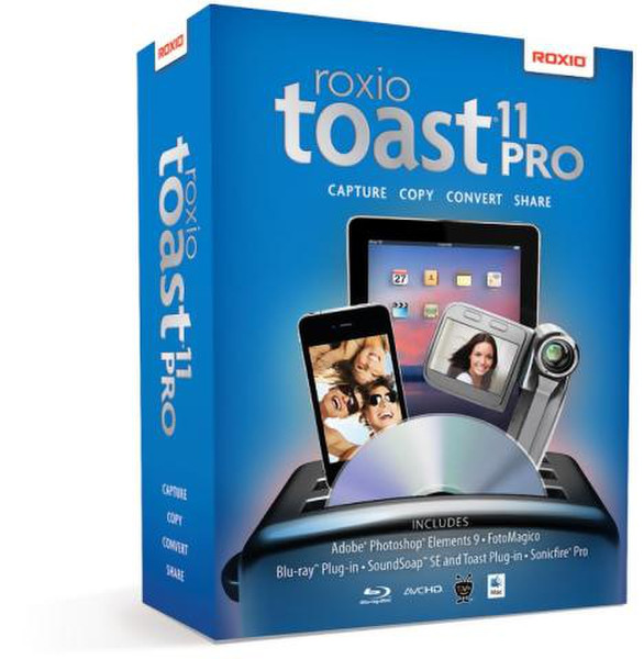 Roxio Toast 11.0 Pro, EDU, Mac