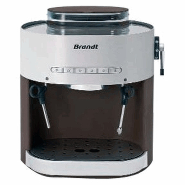 Brandt EXP-1408A Espresso machine 1.5л Черный, Cеребряный кофеварка