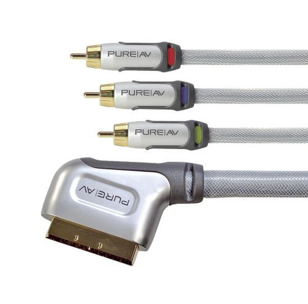 Belkin Scart -> 3xRCA cable, 4' 1.2м