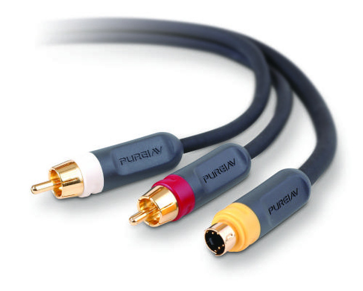 Belkin S-Video-Audio Cable Kit 6' 1.8м S-video кабель