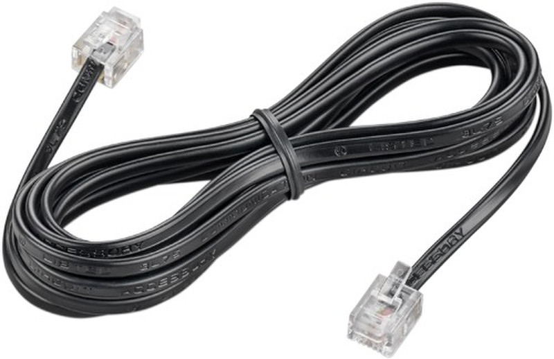 Plantronics 77051-01 Black telephony cable