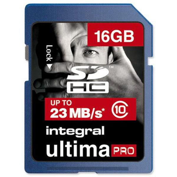 Integral UltimaPro 16GB SDHC Klasse 10 Speicherkarte