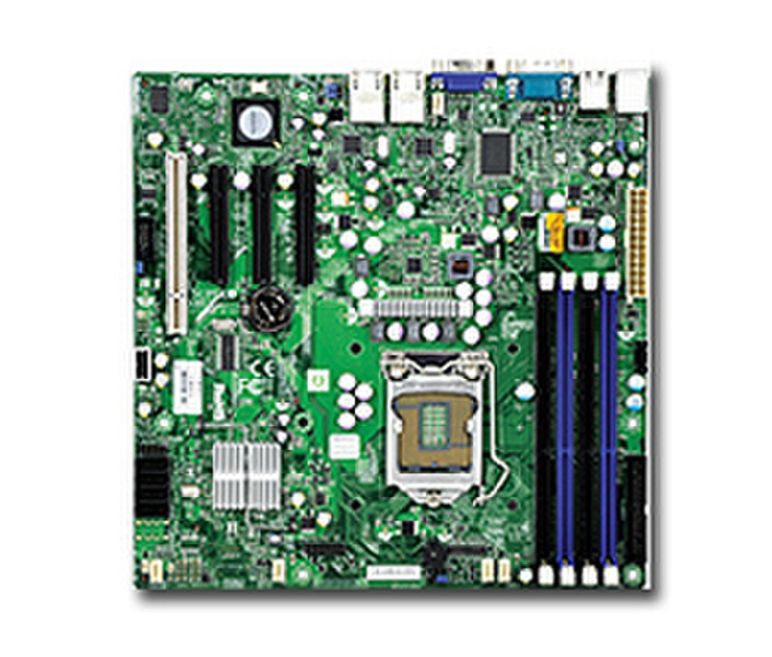 Supermicro MBD-X8SIL-B Intel 3400 Micro ATX Server-/Workstation-Motherboard