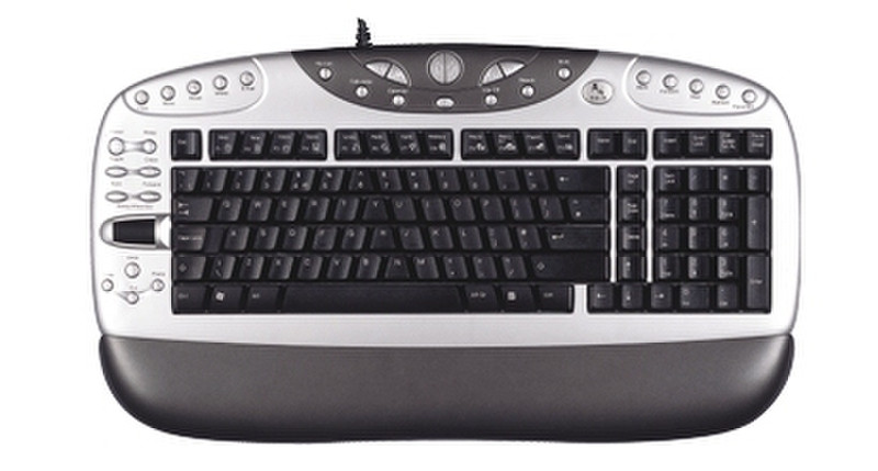 A4Tech A-Shape Nature Keyboard KB(S)-26 PS/2 Tastatur