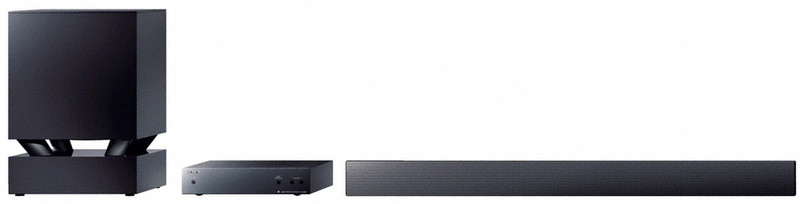 Sony HT-CT550W Проводная 2.1 400Вт Черный динамик звуковой панели