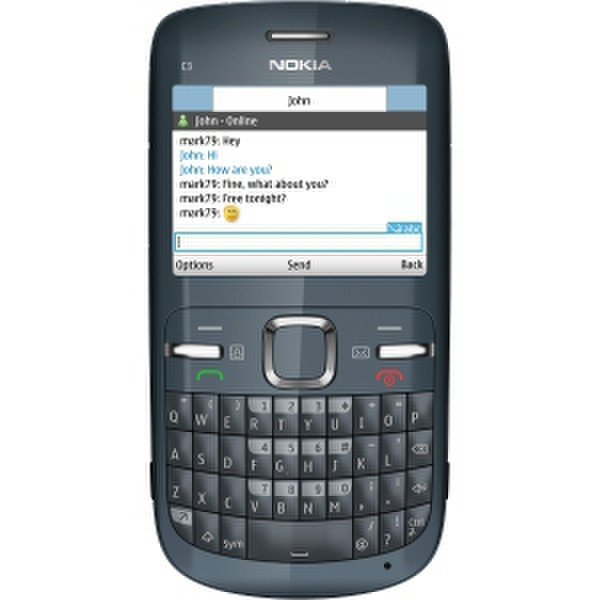 Nokia C3-00 Grau