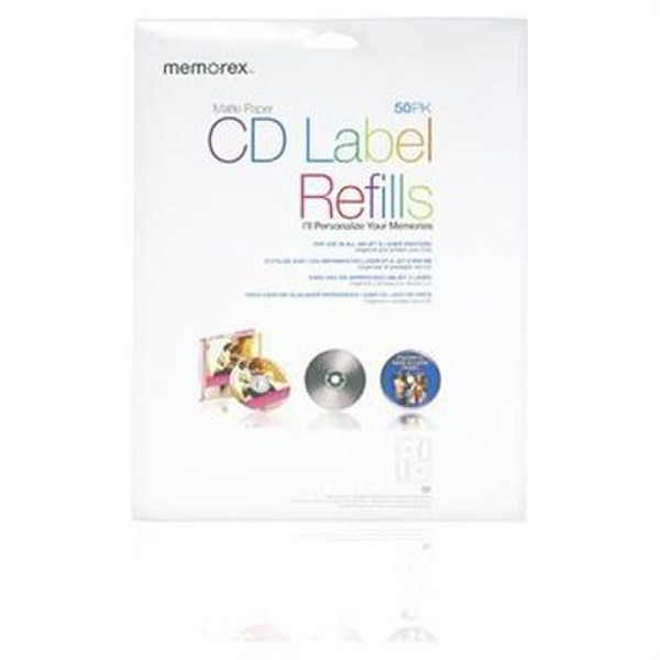 Imation White CD Labels White