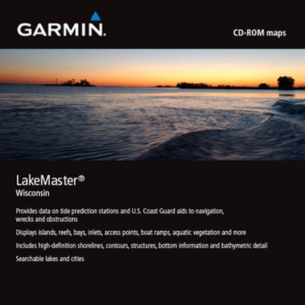 Garmin LakeMaster Wisconsin