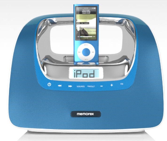 Imation miniMove Boombox, iPod Blau