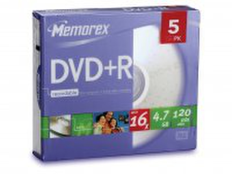 Memorex DVD+R 4.7Gb 16x (50) 4.7GB DVD+R 50pc(s)