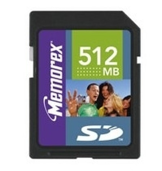 Memorex SD Travelcard 512MB 0.5GB SD Speicherkarte