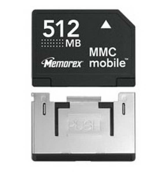 Memorex MMC Mobile TravelCard 512MB 0.5GB MMC memory card