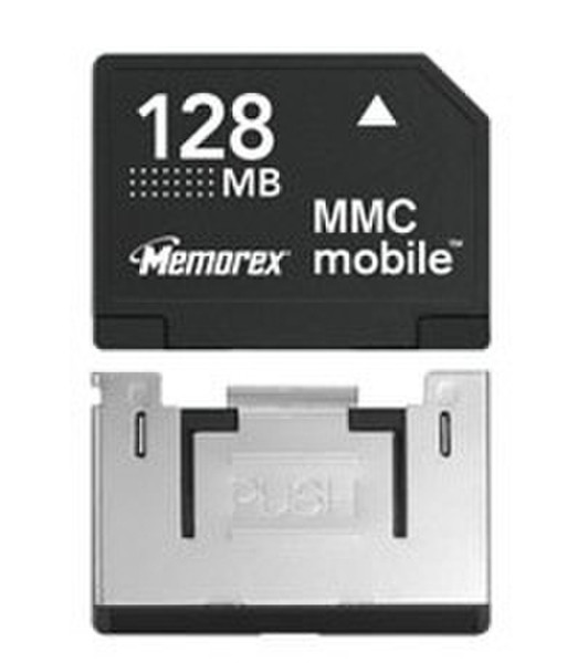 Memorex MMC Mobile TravelCard 128MB 0.125ГБ MMC карта памяти