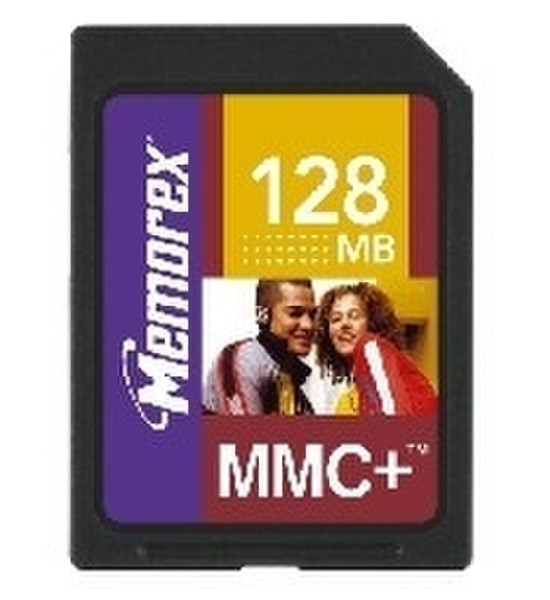 Memorex MMC Plus TravelCard 128MB 0.125GB MMC Speicherkarte