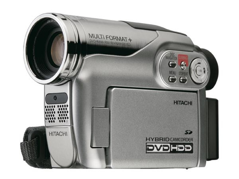 Hitachi DZ-HS300E Handheld camcorder 0.8MP CCD Silver