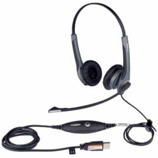 Jabra GN2000 NC USB Duo USB Binaural Head-band Black headset