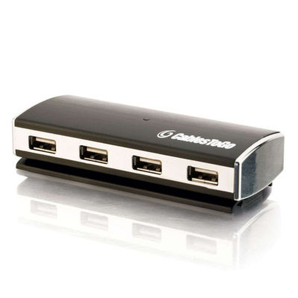 C2G 4-Port USB 2.0 Aluminum Hub 480Мбит/с хаб-разветвитель