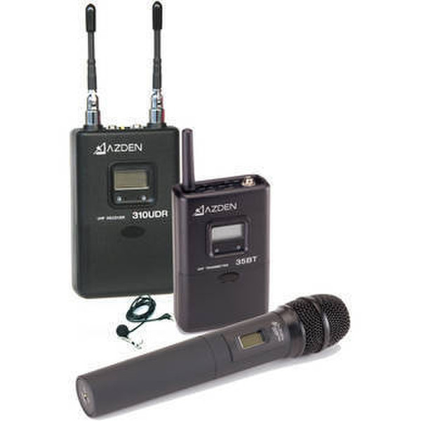 Azden 310LH Stage/performance microphone Wireless Black
