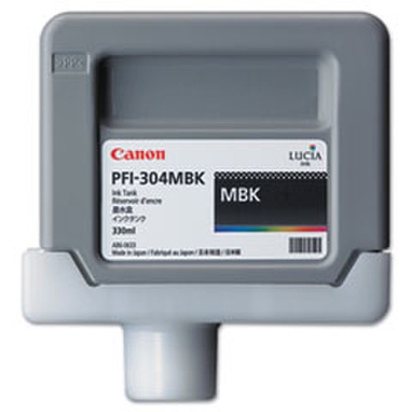 Canon PFI-304MBK Пигментный матовый черный
