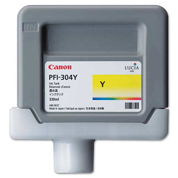 Canon PFI-304Y Yellow
