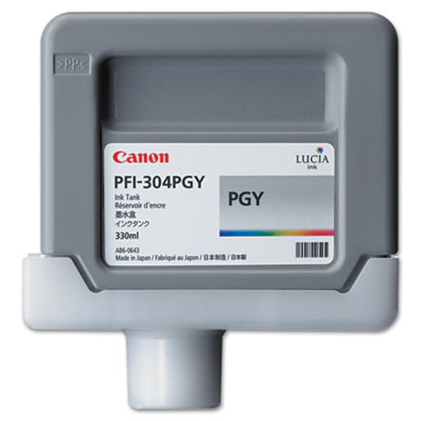 Canon PFI-304PGY Пигментный серый