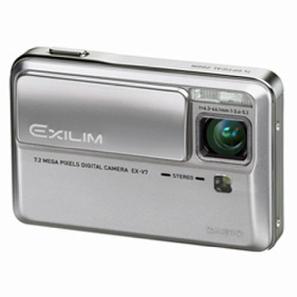 Casio Exilim EX-V7 Silver 7.2MP 1/2.5Zoll CCD Silber