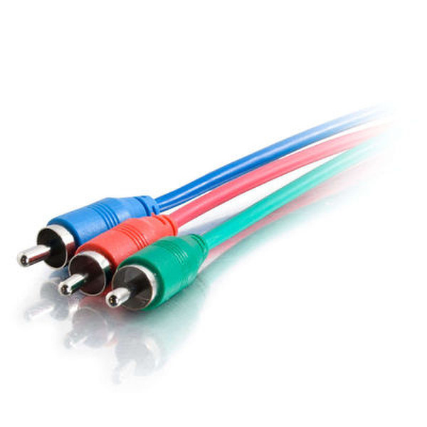 C2G 15ft CMG-Rated Component Video Cable With Low Profile Connectors