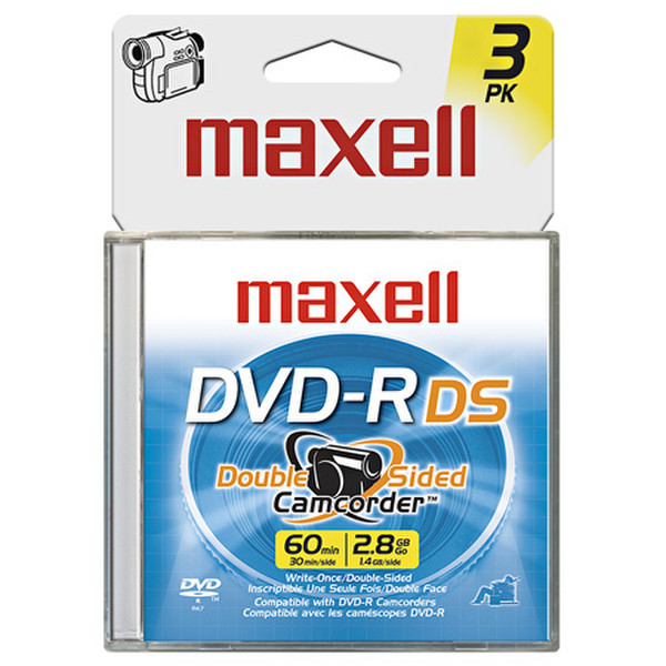 Maxell DVD-R DS 2.8GB DVD-R 3pc(s)