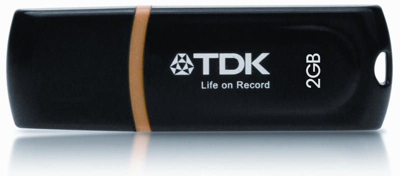 TDK Mobile 2GB 2ГБ USB 2.0 Черный USB флеш накопитель