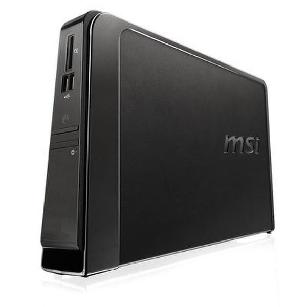 MSI 6668-004BUS Intel NM10 BGA559 D525 Black PC/workstation barebone