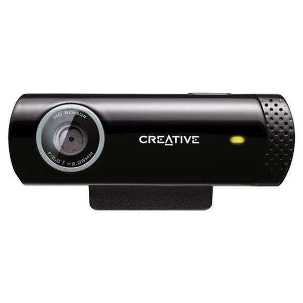 Creative Labs Chat HD Webcam 1280 x 720пикселей USB 2.0 Черный