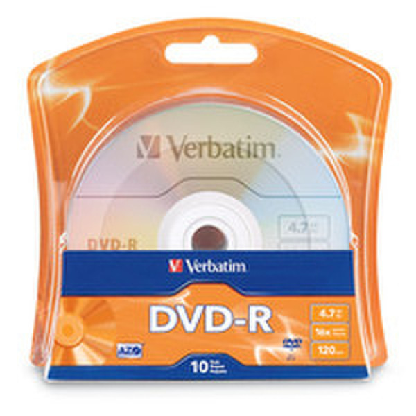 Verbatim AZO 4.7GB DVD-R 10Stück(e)