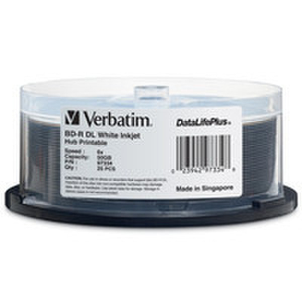 Verbatim 97334 R/W blu-raydisc (BD)