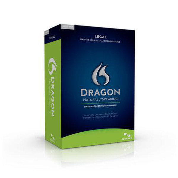 Nuance Dragon NaturallySpeaking 11.0 Legal