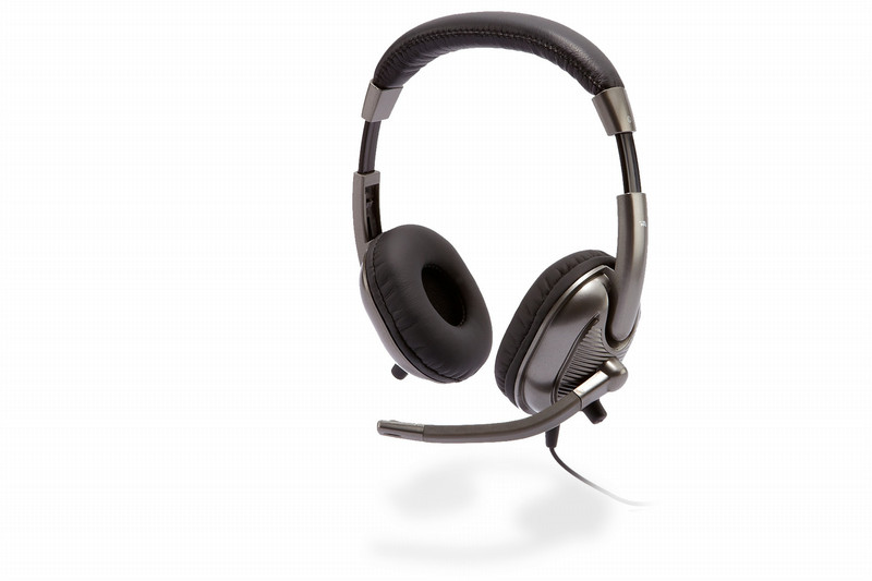 Cyber Acoustics AC-8000 2x 3.5 mm Binaural Head-band headset