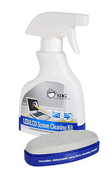 Siig AC-CN0112-S1 LCD/TFT/Plasma Equipment cleansing wet/dry cloths & liquid equipment cleansing kit