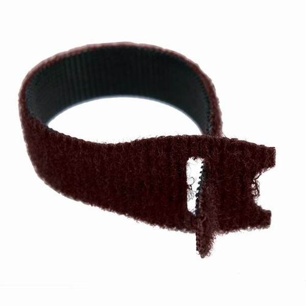 Cables Unlimited Plenum Rated Velcro Cable Wrap Brown 100pc(s) cable clamp
