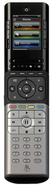 Audiovox Xsight Color Black,Silver remote control