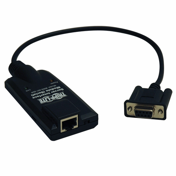 Tripp Lite B055-001-SER Schwarz Tastatur/Video/Maus (KVM)-Kabel