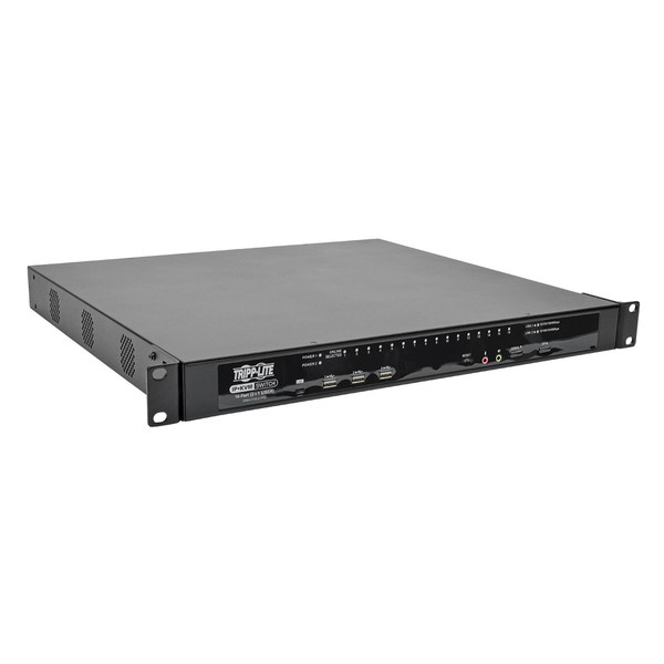 Tripp Lite NetDirector 16-Port Cat5 IP KVM Switch 1U Rackmount 3 User (1 Local, 2 Remote)