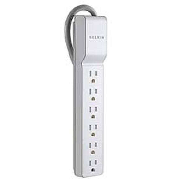 Belkin BE106000-06-CM 6AC outlet(s) 1.83m Weiß Spannungsschutz