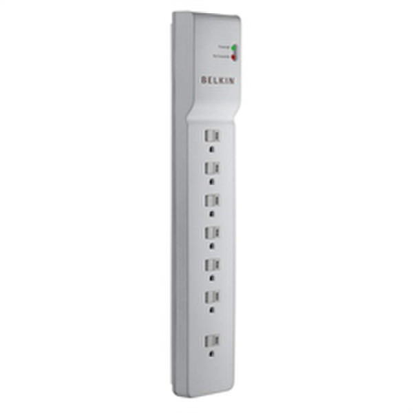 Belkin BE107000-04-CM 7AC outlet(s) 1.22m White surge protector