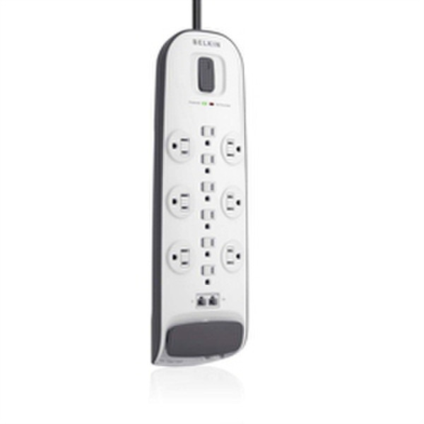 Belkin BV112234-08 12AC outlet(s) 125V 2.44m Black,White surge protector