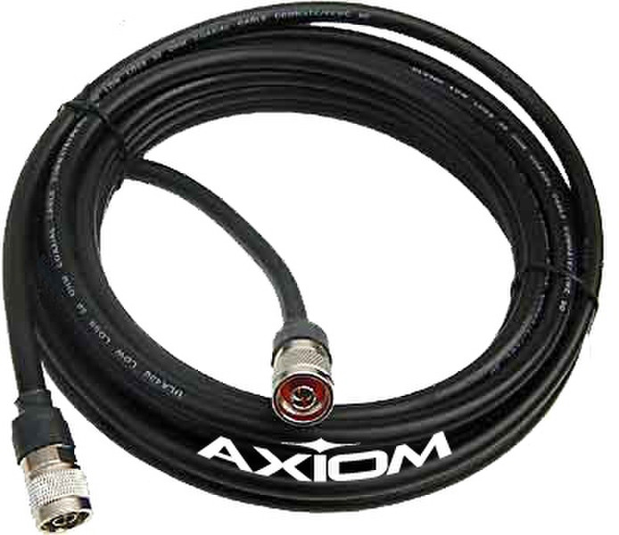 Axiom CAB005LLN-AX 1.52400m 1 x N 1 x N Black coaxial cable