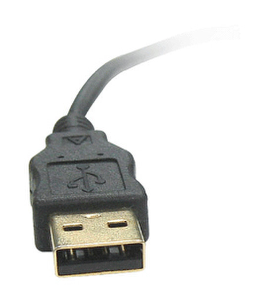 Siig CB-0000G1-A1 2m USB A USB A Black USB cable