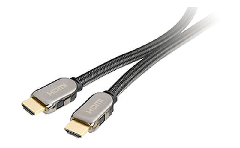Siig CB-H20712-S1 1m HDMI HDMI Black,Grey