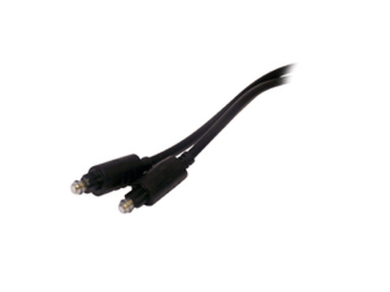 Siig Toslink Digital Audio Cable, 16.40 ft, 5pcs 5m TOSLINK TOSLINK Black