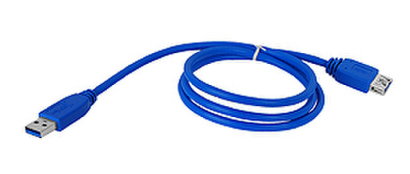 Siig CB-US0512-S1 1м USB A USB A Синий кабель USB